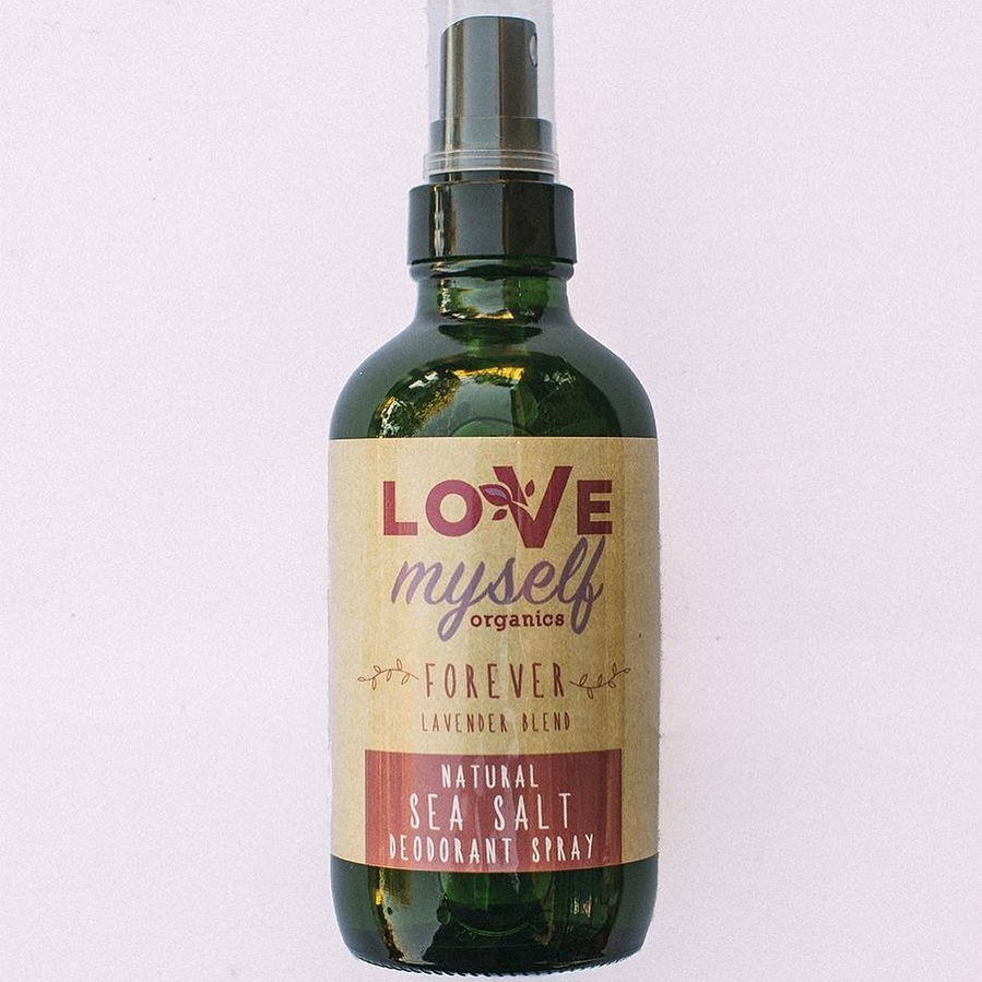 love myself product forever lavender blend deodorant spray