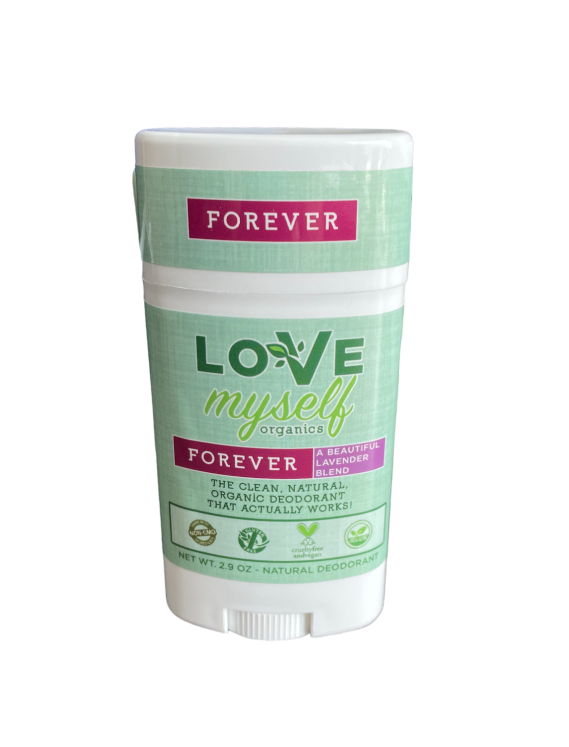 Natural, Organic Deodorant - Forever Lavender Blend