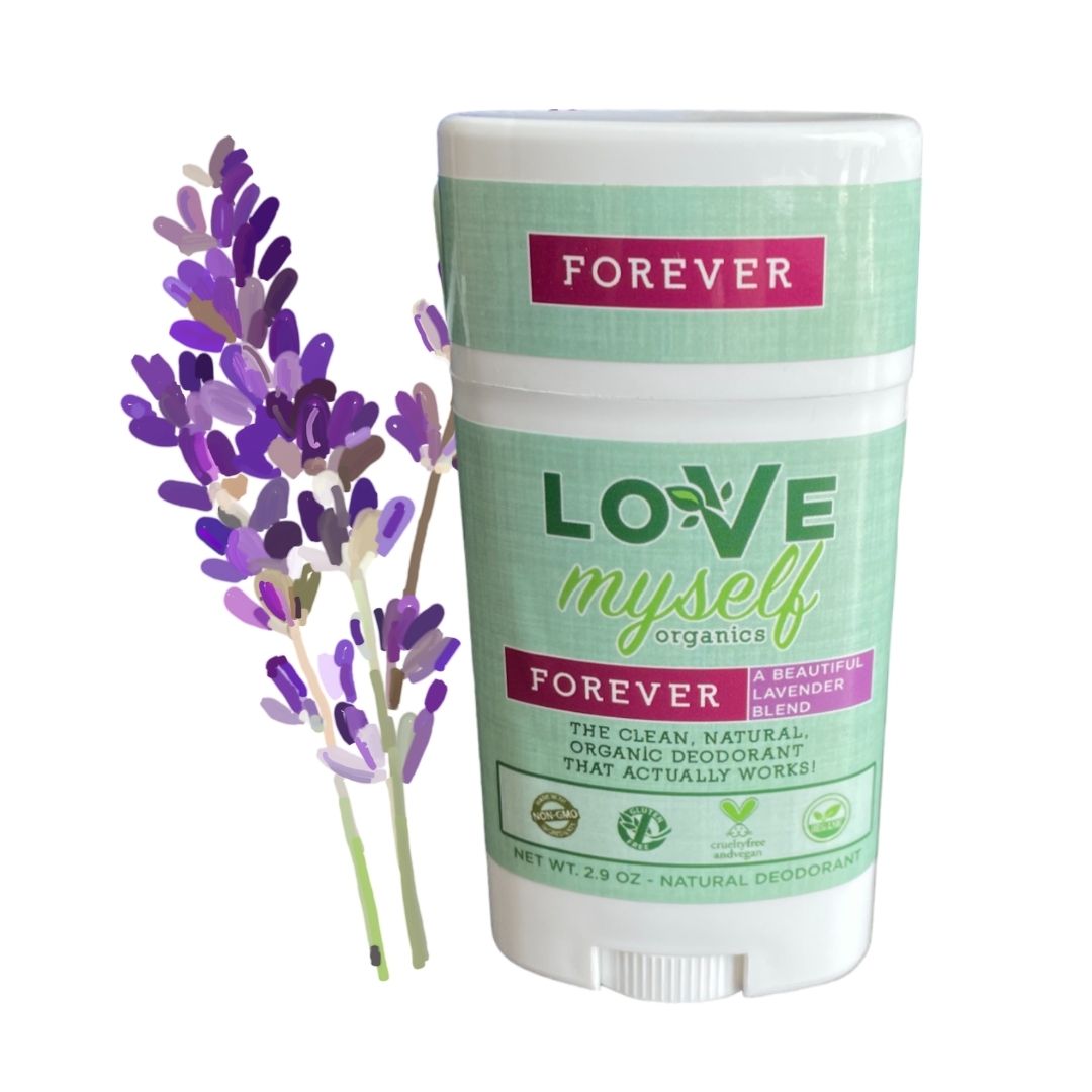 Natural, Organic Deodorant - Forever Lavender Blend